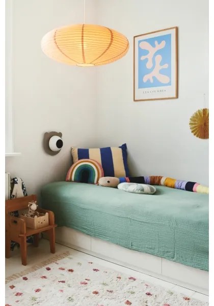 Nordlux - Tienidlo VILLO E27 pr. 60 cm hnedá