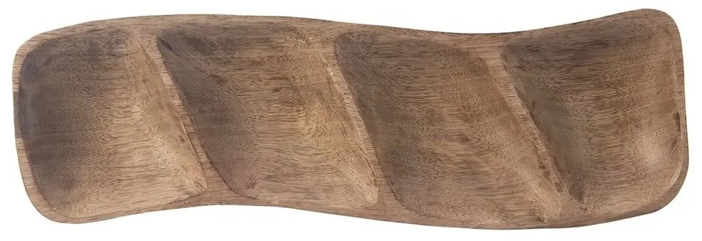 Orion Servírovacia miska Mango delená, 35,5 x 11 cm