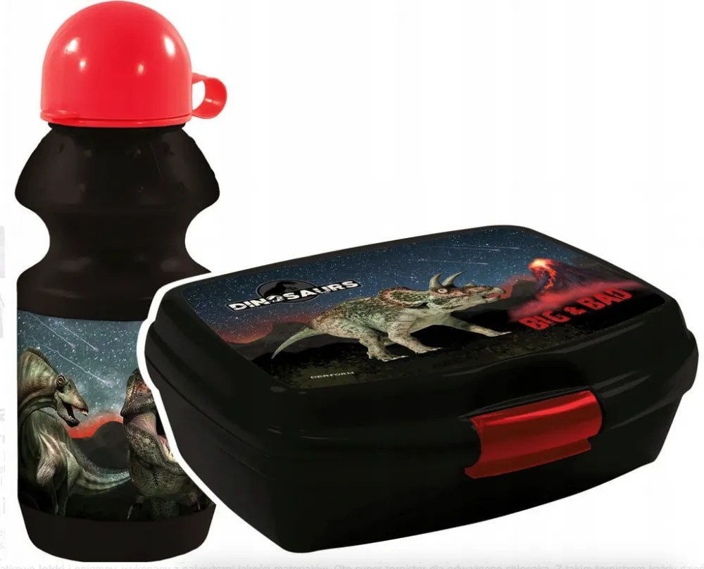 Školský 5-dielny set Dinosaurs pre chlapcov