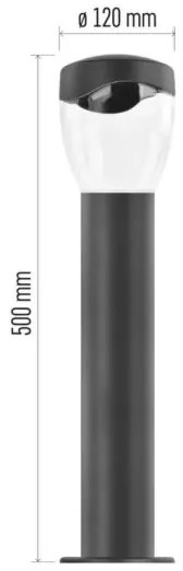 Vonkajšia lampa ARTEO 1xE27/15W/230V IP44 50 cm