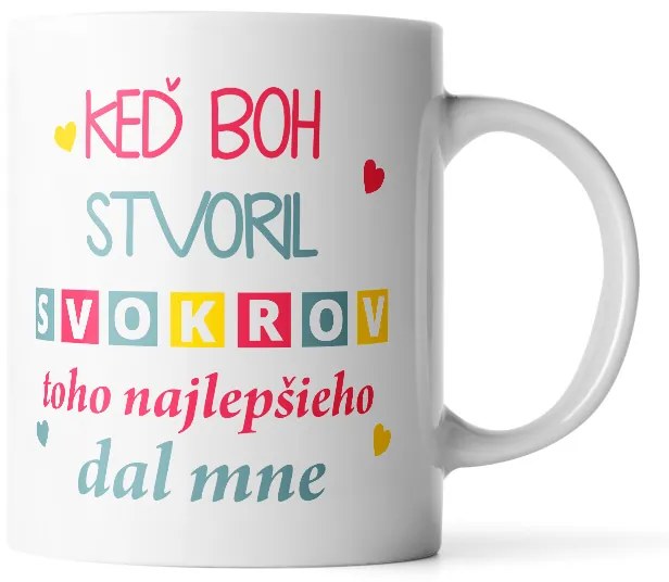 Sablio Hrnek Když Bůh stvořil tchány - 890 ml - XXL