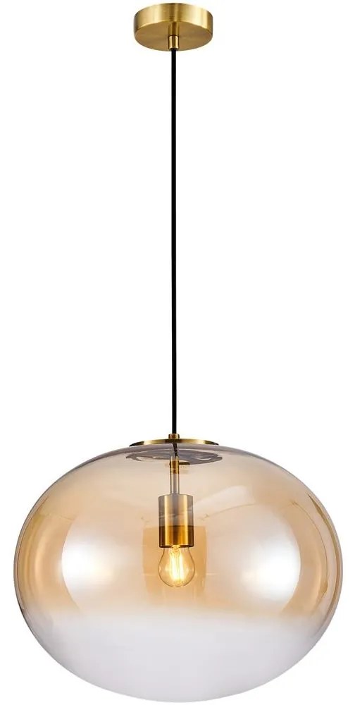 Luster na lanku CAMPANIA 1xE27/60W/230V zlatá