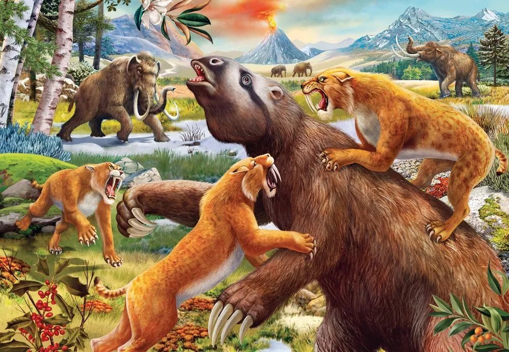 Ravensburger 051793 Svet dinosaurov 2x24 dielov