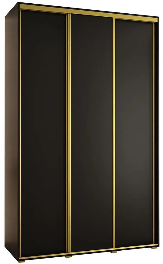 Skriňa 45 Canaris 1 160 čierna/gold