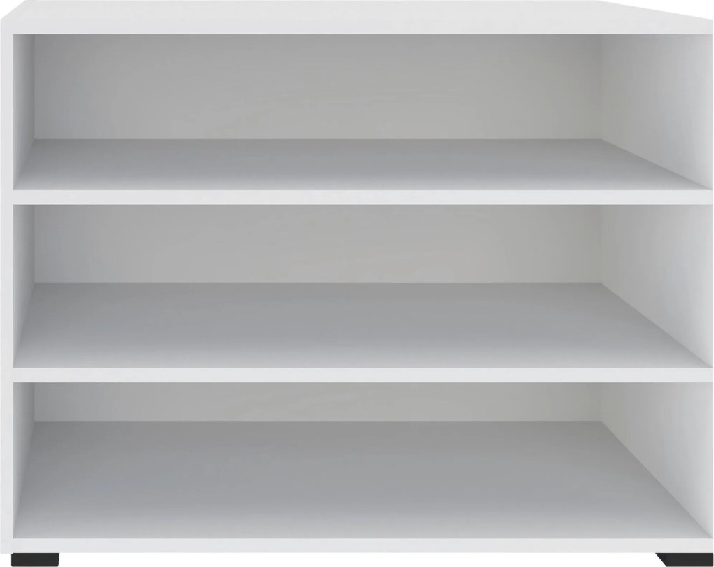 XXXLutz REGÁL, biela, 91/67/40 cm Hom`in - Skrine - 002647010013