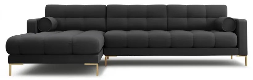 Tmavosivá rohová pohovka (ľavý roh) Bali – Cosmopolitan Design