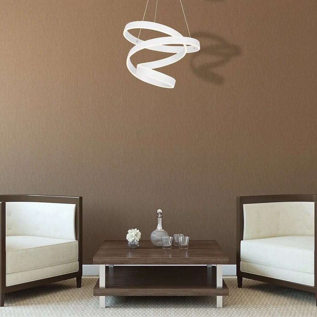 Závesné LED svietidlo Andromeda, 1x LED 100w, 4000k, w
