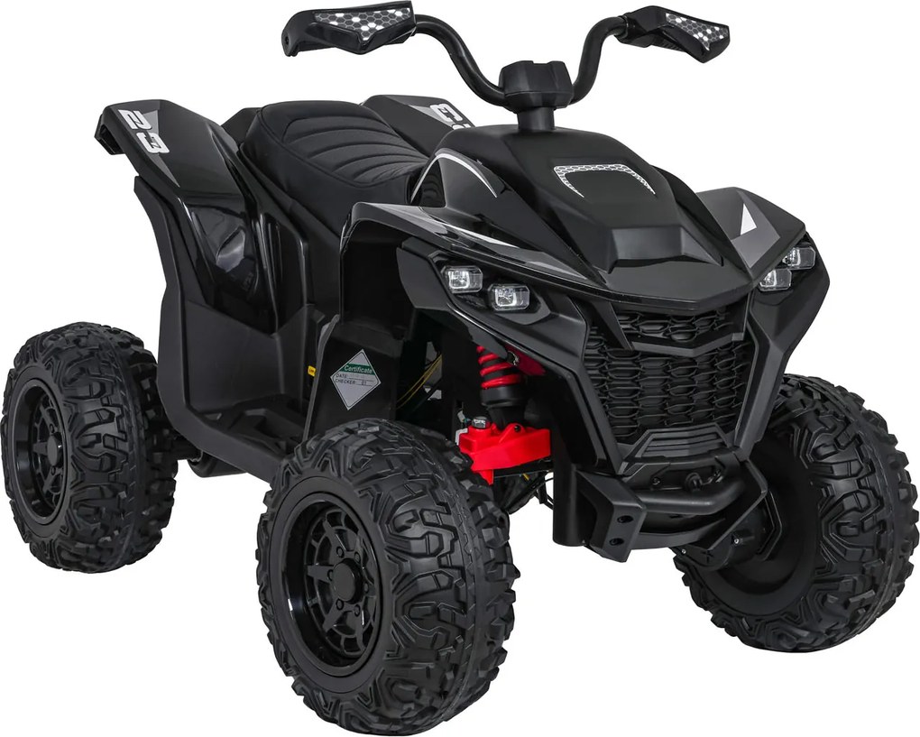 Ramiz Rýchle koleso Quad Vehicle Čierna