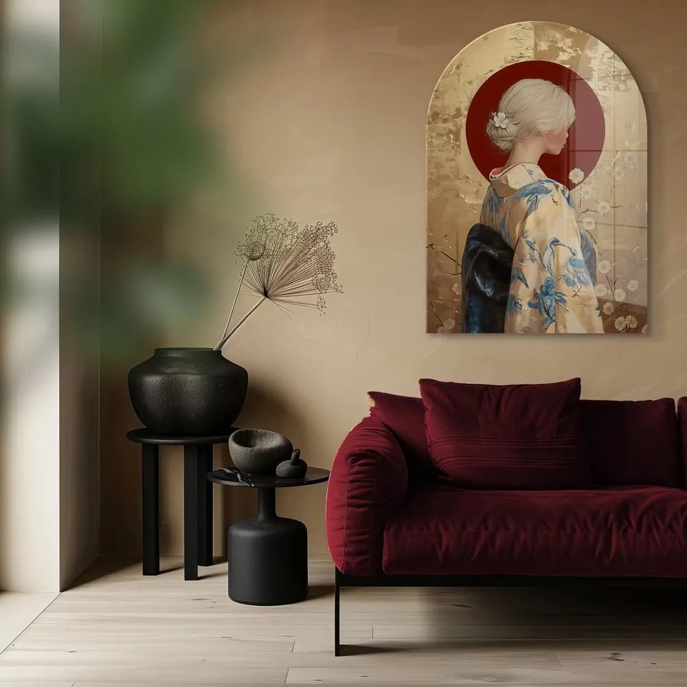 Sklenený obraz 70x100 cm Rukia – Styler