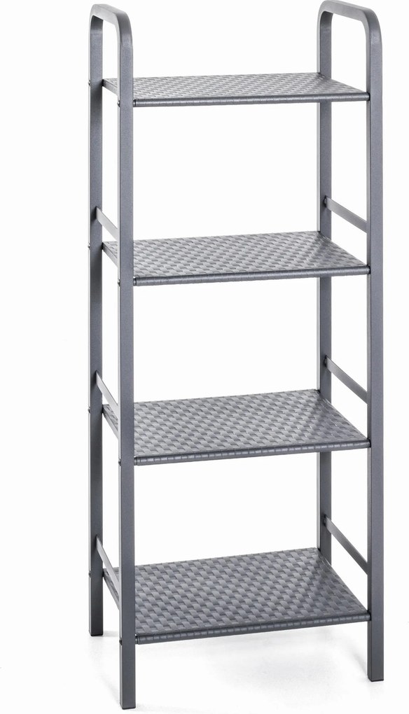 XXXLutz REGÁL, sivá, oceľ, 40/108/28 cm Carryhome - Regály - 001931067904
