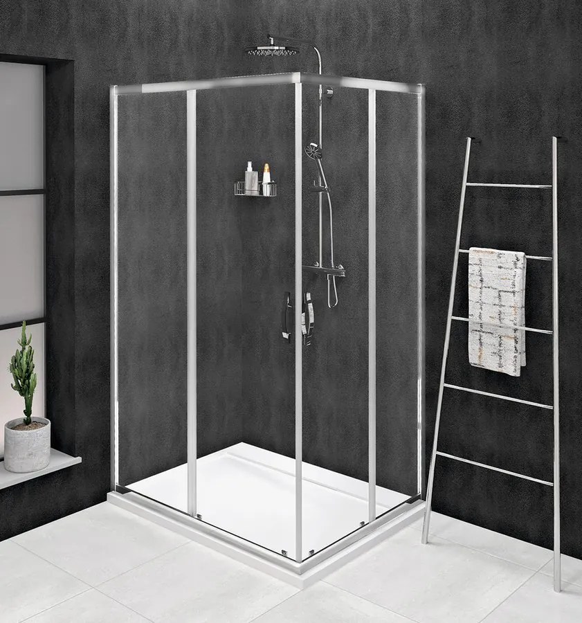 Gelco Gelco, SIGMA SIMPLY obdĺžniková sprchová zástena 900x800 mm, L/P varianta, rohový vstup, GS2190GS2180