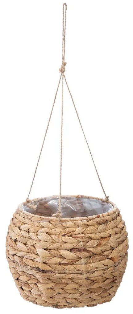 ZÁVESNÝ KVETINÁČ Z MORSKEJ TRÁVY AYA NATURAL 26X18,5 CM+16X15 CM HNEDÁ