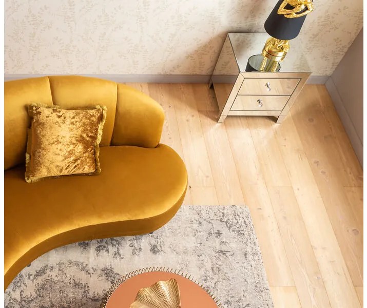 Luxury 2 komoda strieborná