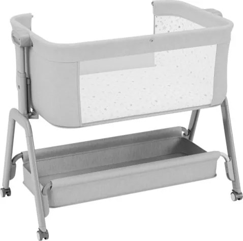 Detská prenosná postieľka 3v1 Dream 50 svetlosivá