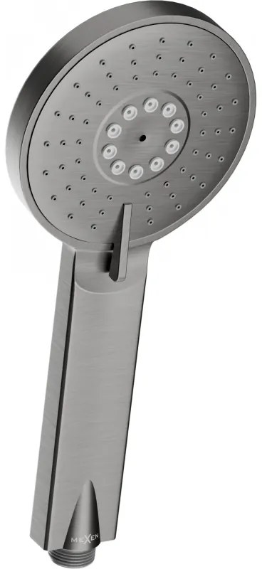Mexen príslušenstvo, Ručná sprcha R-40, 3-funkčná, grafitová, 79540-66