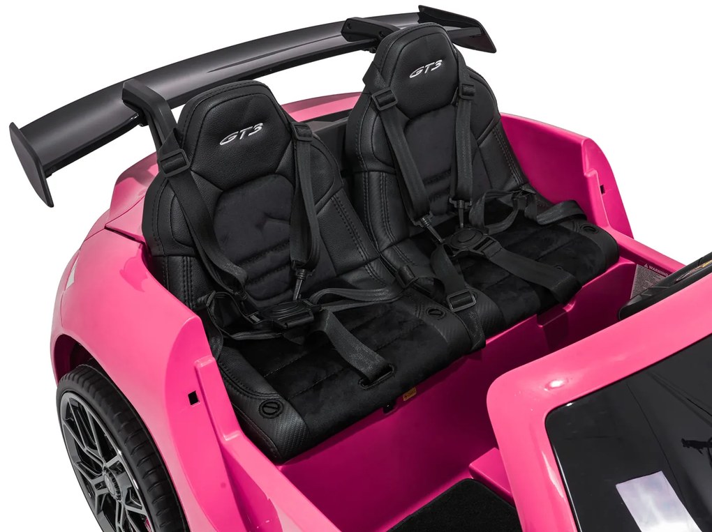 Detské elektrické autíčko Porsche 911 GT3 STRONG MP4 ružové