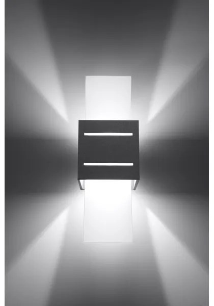 Nástenné svietidlo LORETO 1xG9/40W/230V šedá