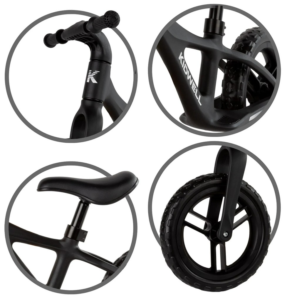 Balančný bicykel JOGO Black