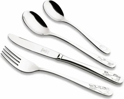 Detská sada príborov Domáce zvieratá%