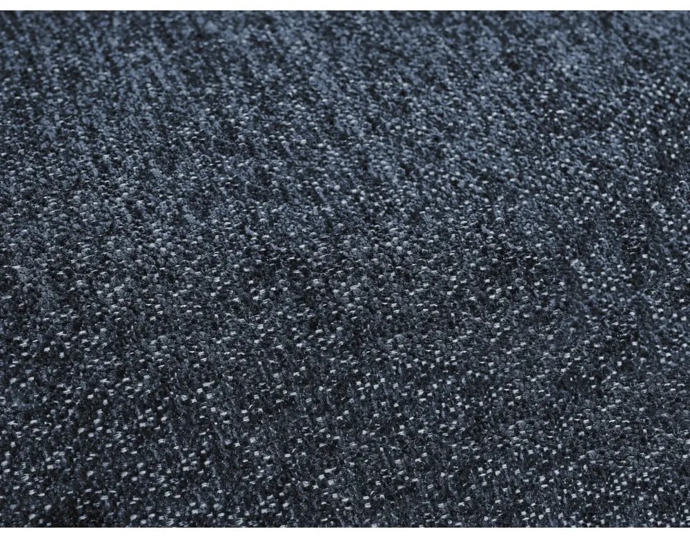 Tmavomodrá ženilková rozkladacia/s úložným priestorom rohová pohovka (pravý roh/s leňoškou) Everest – Bobochic Paris