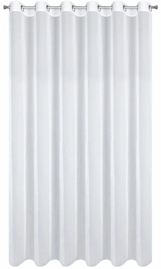 ZÁCLONA NA KRÚŽKOCH ARLETA 350X270 CM BIELA