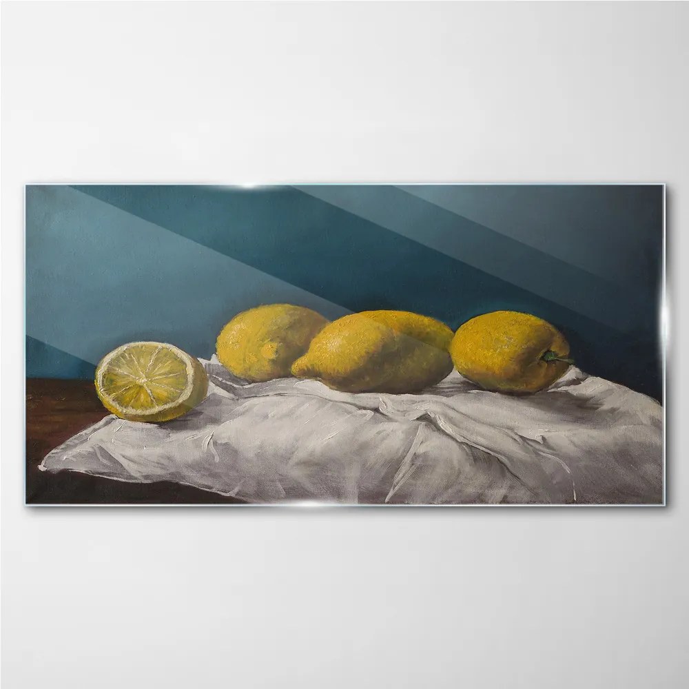 Obraz na skle Citrón ovocie