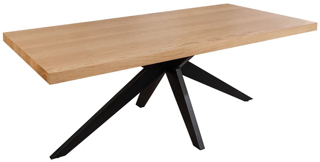 Jedálenský stôl ZEUS 200 cm v prevedení oak