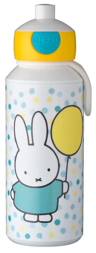 Fľaša na pitie 400 ml Miffy Confetti