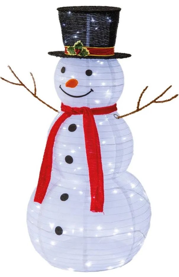 Retlux - LED Vonkajšia vianočná dekorácia LED/1,4W/230V 90 cm IP44 snehuliak