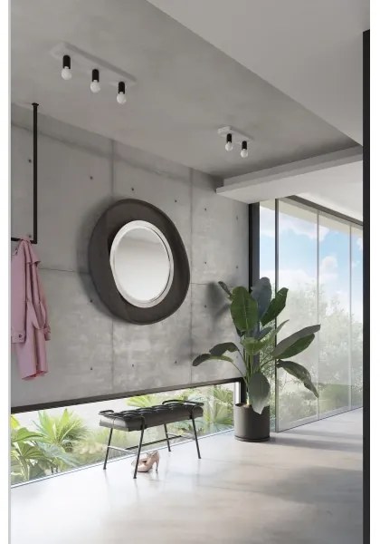 Sollux SL.1158 - Bodové svietidlo TAVO 3xE27/15W/230V betón