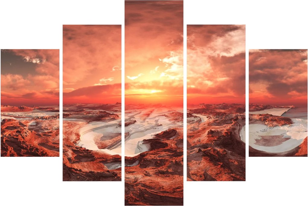 Obraz - Mars (150x105 cm)