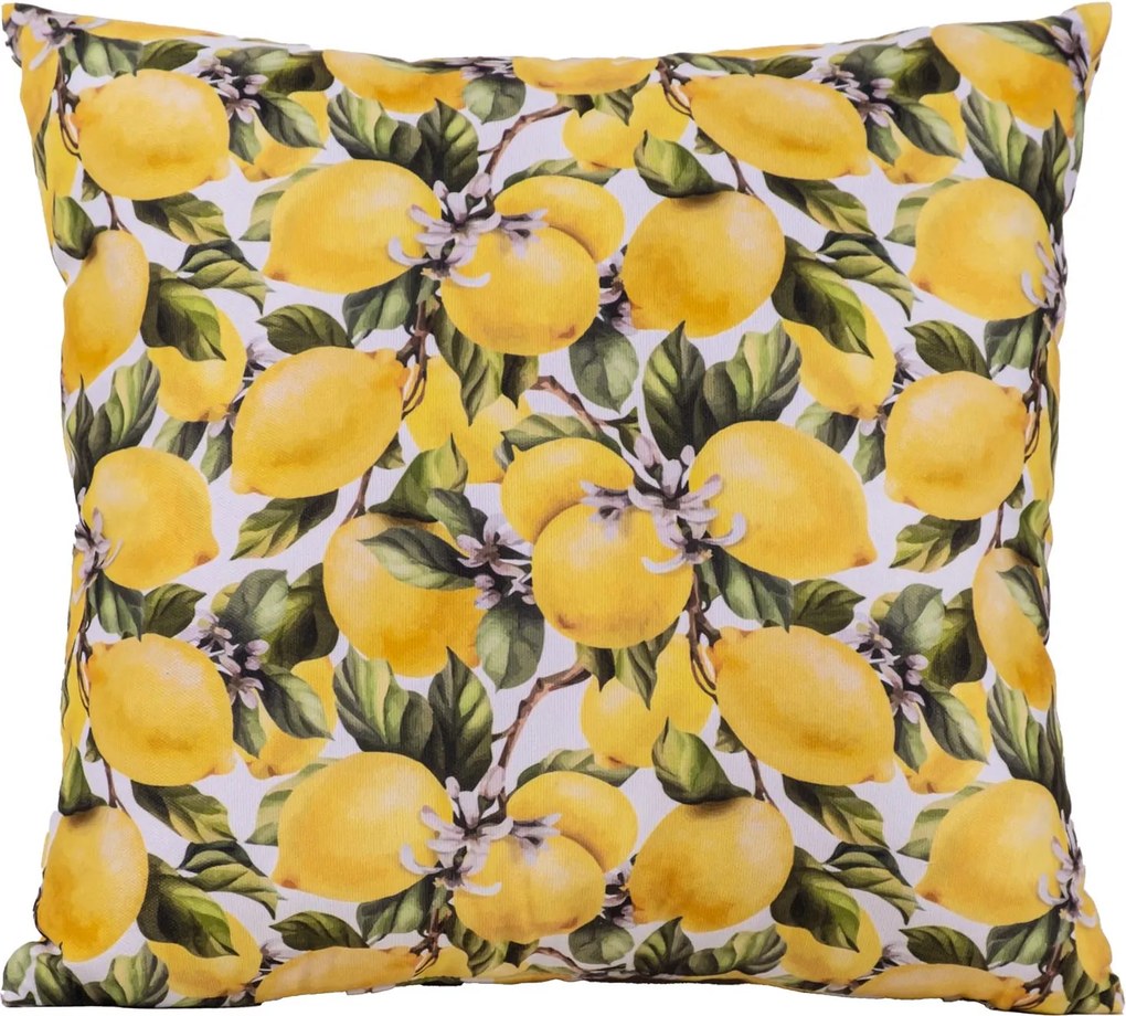 DEKORAČNÁ OBLIEČKA NA VANKÚŠ LIMONE4 43X43 CM VZOROVANÁ