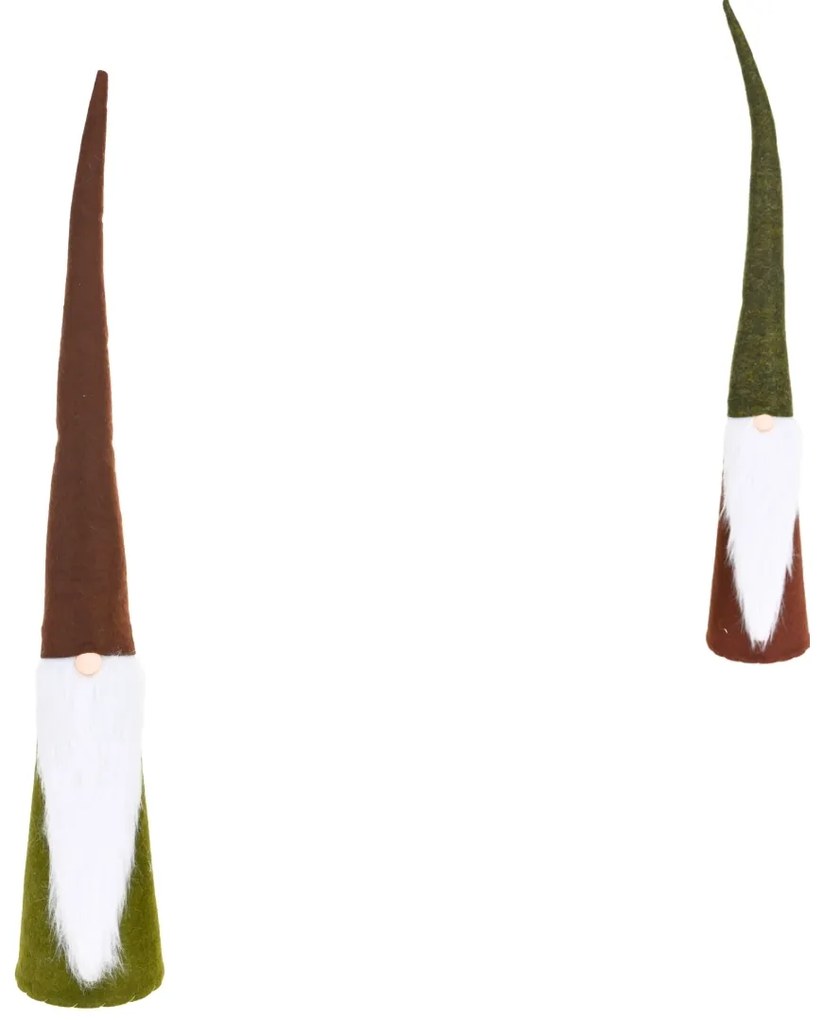 Vianočný škriatok FUZZY GNOME 43 cm - viac variantov