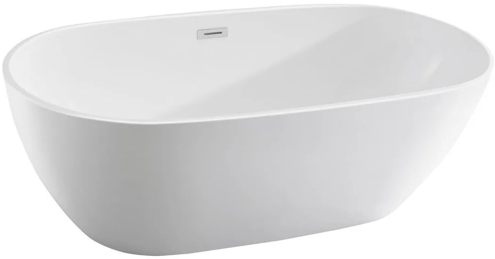 Aqualine Aqualine, DOURO voľne stojaca vaňa 180x80cm, biela, E1880