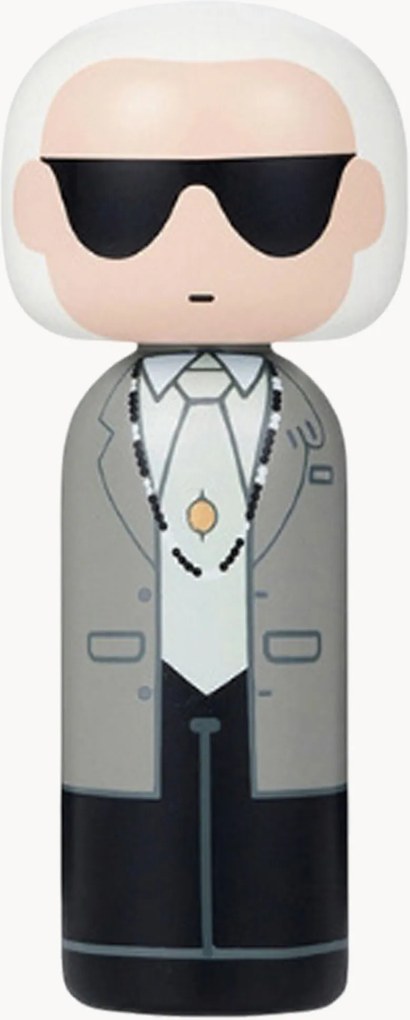 Ručne vyrobená drevená dekoračná bábika Kokeshi Limited Edition Karl