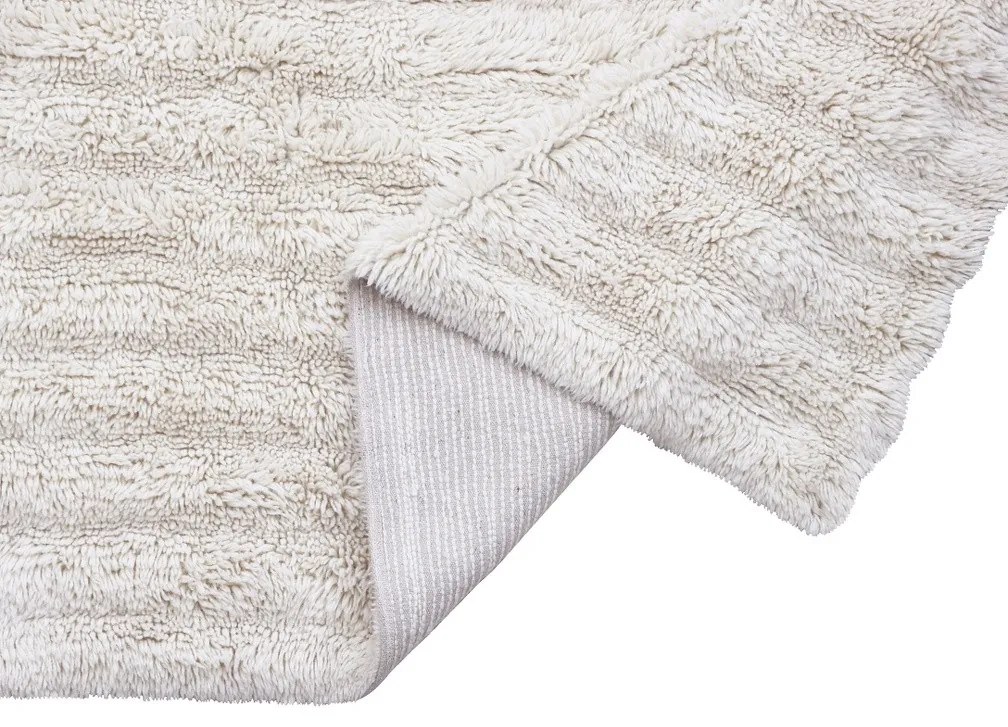 Vlnený koberec Dunes - Sheep White, 80x140, biela, obývacia izba, Lorena Canals