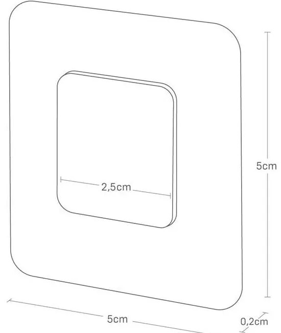 Kovový držiak na hubku bez vŕtania Film Hook – YAMAZAKI