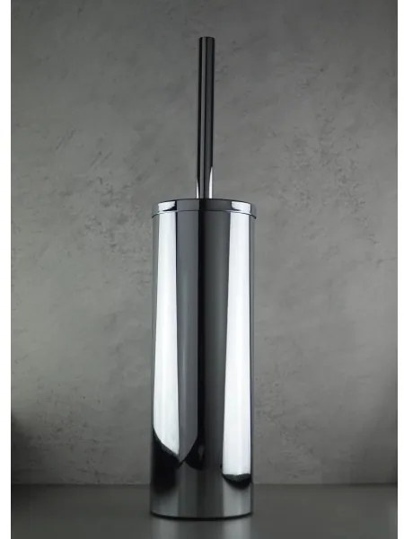 Deante ADR_0712 - Stojaca kefa na WC ROUND lesklý chróm