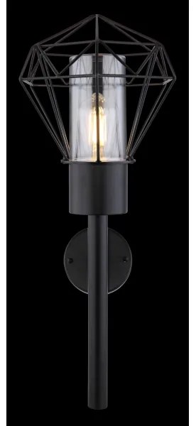 Globo 31355W - Vonkajšie nástenné svietidlo HORACE 1xE27/15W/230V IP44