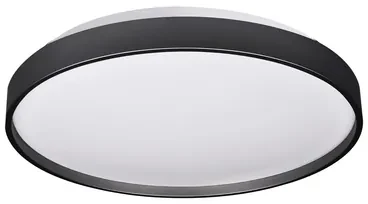 Stropné svietidlo LED ORO-NUBE okrúhle čierne 18W