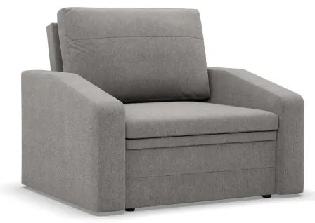 Kreslo ORBIT rozkladacie, svetlosivé