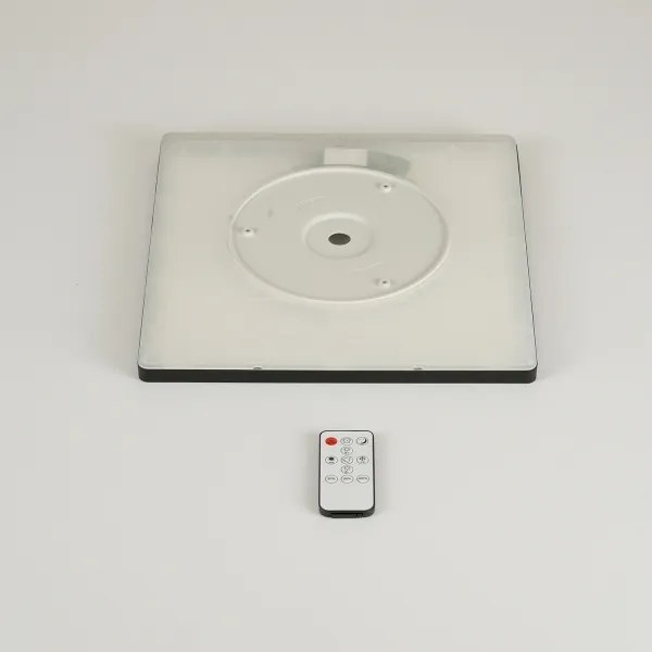 Brilagi - stmievateľné LED svietidlo ULTRA SLIM LED/18W/230V 30x30 cm čierne + diaľkové ovládanie