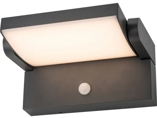Brilagi - LED Vonkajšie nástenné svietidlo so senzorom ANKLE LED/12,5W/230V IP54