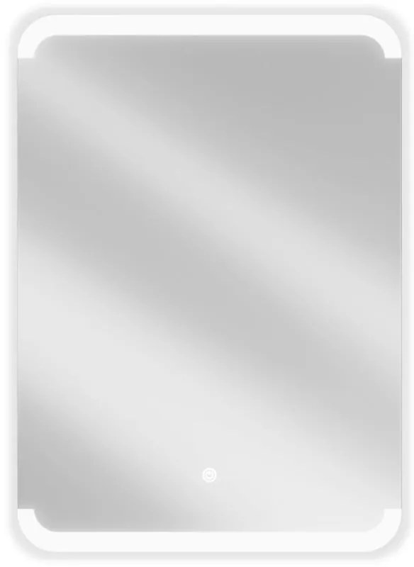 Mexen Nida, LED kúpeľňové zrkadlo s podsvietením 50x70 cm, 6000K, ochrana proti zahmlievaniu, 9806-050-070-611-00