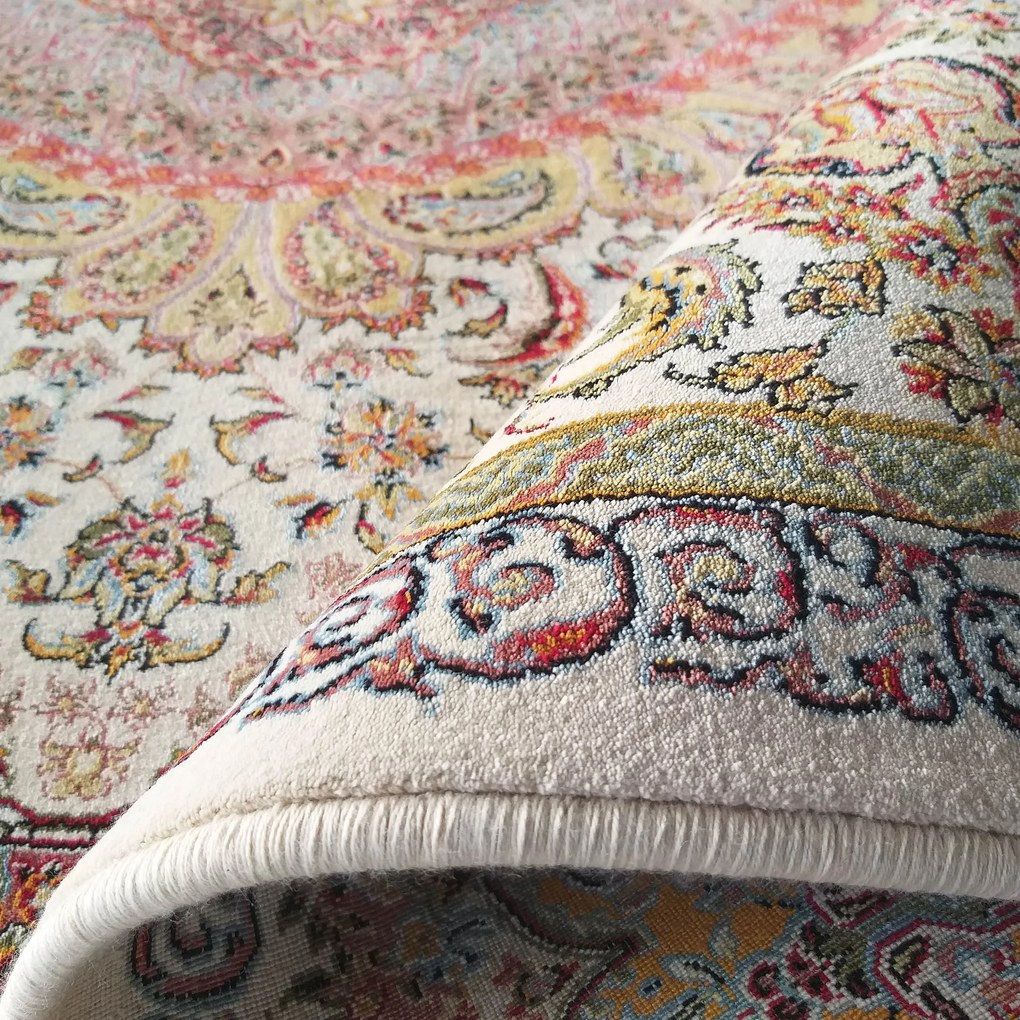 DY Prémiový koberec s exkluzívnym vzorom Pers 03 - krémová Rozmer: 200x300 cm