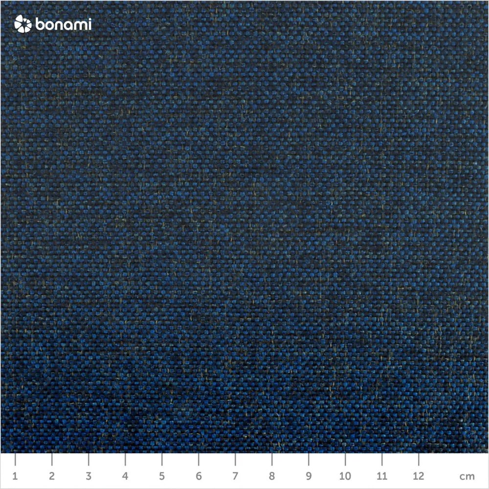 Námorníckymodrá rozkladacia pohovka do "U" Miuform Dazzling Daisy, pravý roh