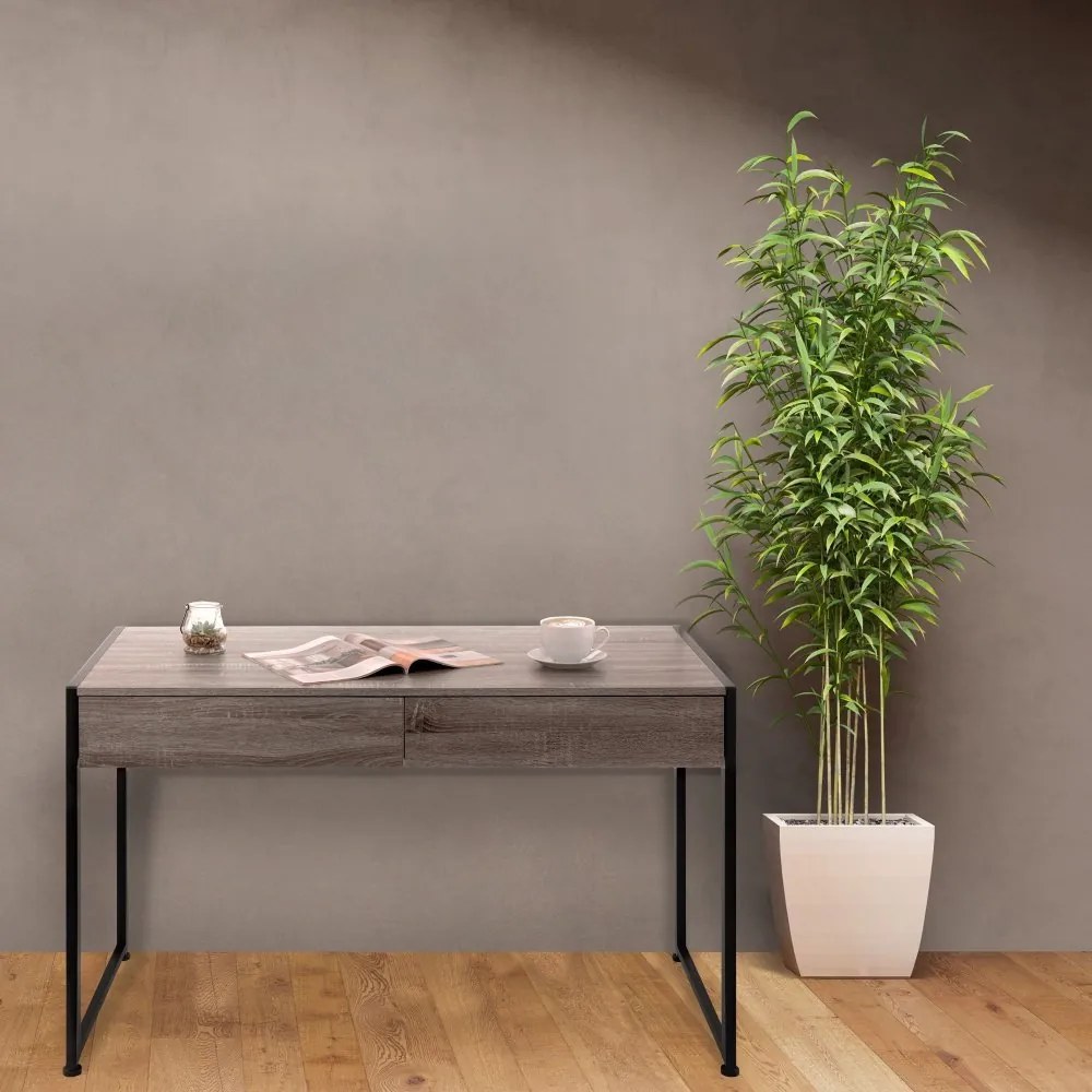 Kancelársky stôl LOFT so zásuvkami