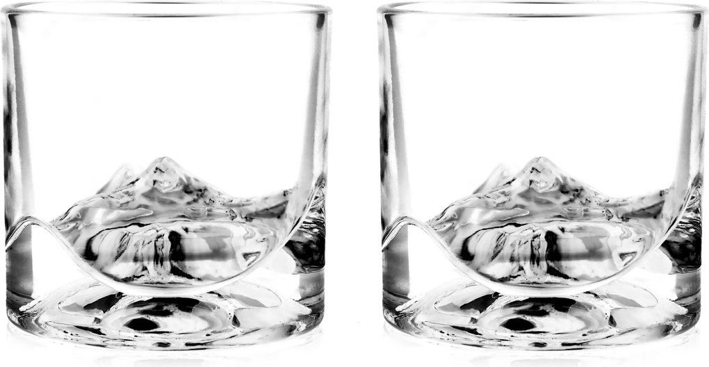 Sklenené poháriky na whisky Denali 2 ks