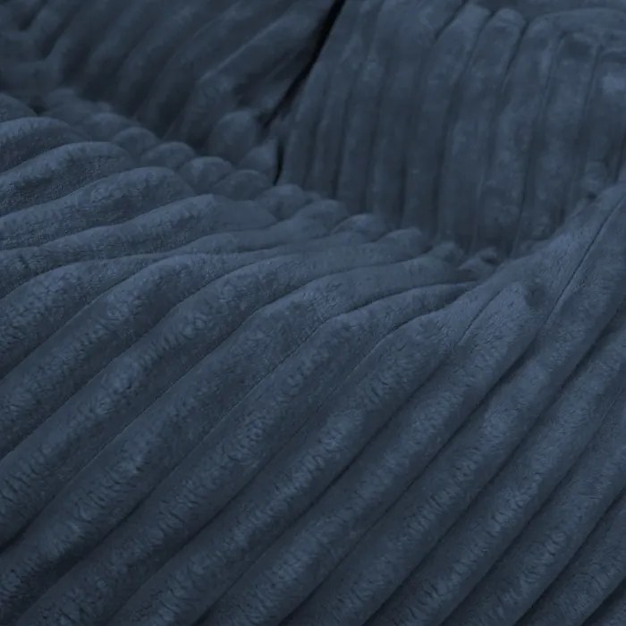 Sedací vak Bag Sako L Stripe Farba: Sivý
