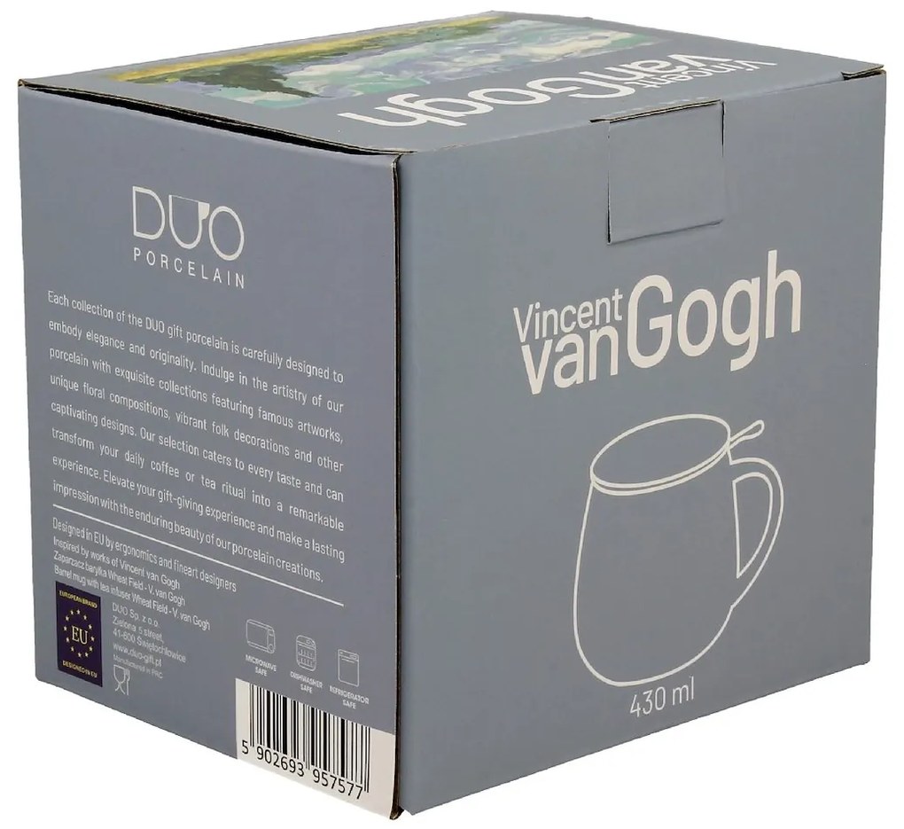 Čajová súprava Van Gogh Wheat Field 430 ml